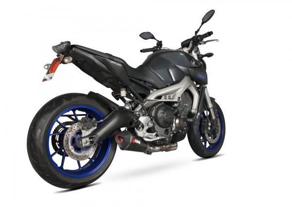 Scorpion Serket Taper Auspuff für Yamaha MT 09 2013-2020 / MT 09 SP 2018-2020 Motorräder