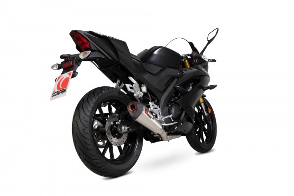 Scorpion Serket Taper Komplettanlage für Yamaha YZF R 125 / R 15 2019-2020 Motorräder