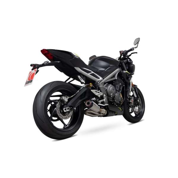 Scorpion Red Power Auspuffanlage für Triumph Street Triple 765 R / RS 2020-2022 Motorräder