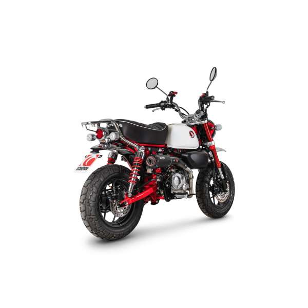 Scorpion Red Power Komplettanlage für Honda Monkey 125 2025 Motorräder