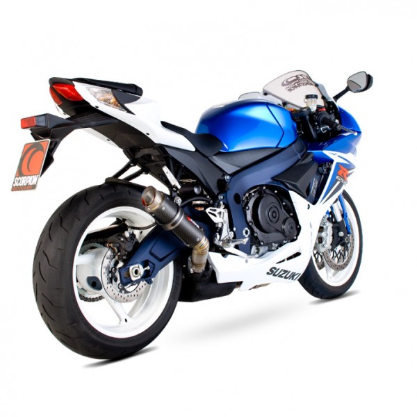 Scorpion RP-1 GP Auspuff für Suzuki GSX R 600 / 750 2011-2016 Motorräder