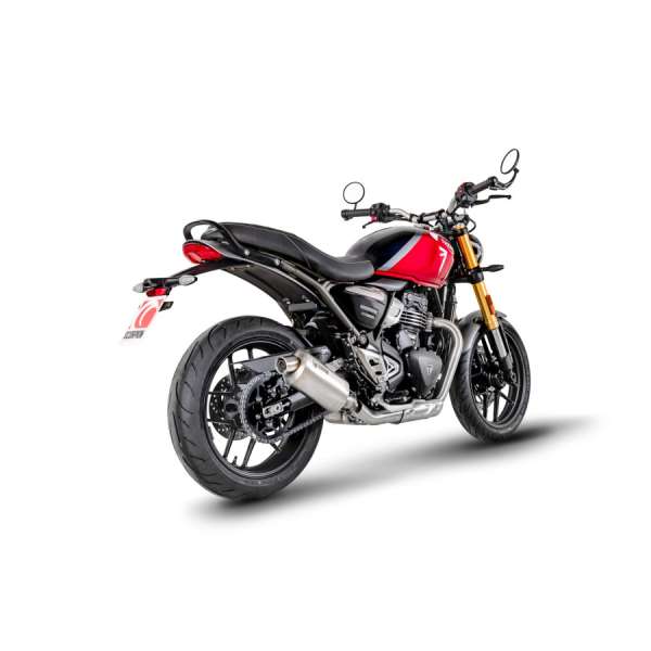 Scorpion Factory Auspuff für Triumph Speed 400 2024-2026 Motorräder