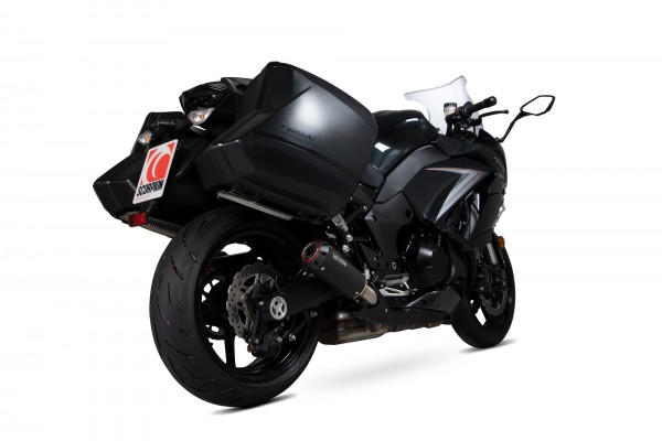 Scorpion Red Power Auspuff für Kawasaki Z 1000 SX 2017-2019 Motorräder