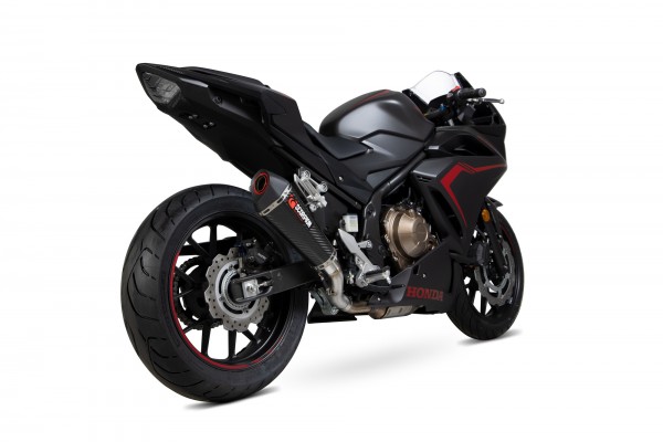 Scorpion Serket Taper Auspuff für Honda CBR 500 R 2019- Motorräder carbon