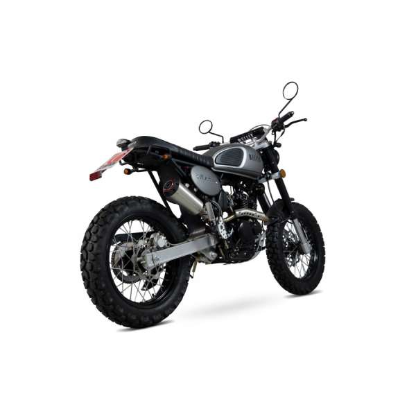 Scorpion Red Power Auspuff für Bullit Hero 125 2017-2021 Motorräder