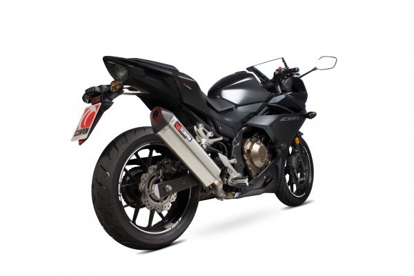 Scorpion Serket Parallel Auspuff für Honda CBR 500 R 2017- 2018 Motorräder