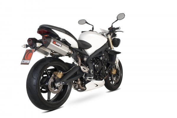 Scorpion Serket Parallel Auspuff für Triumph Street Triple 675 2007-2012 Motorräder