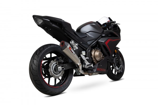 Scorpion Serket Taper Auspuff für Honda CBR 500 R 2019- Motorräder Titan