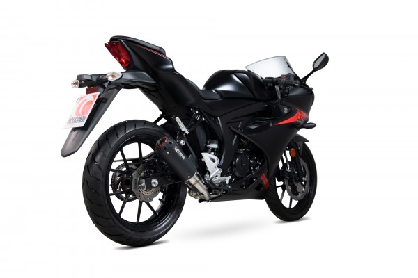 Scorpion Red Power Komplettanlage für Suzuki GSX R 125 / 150 2017-2020 Motorräder