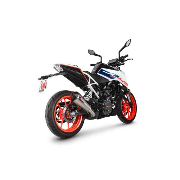 Scorpion Serket Taper Auspuff für KTM 125 Duke 2021-2023 Motorräder