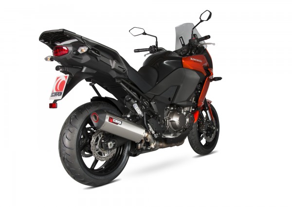 Scorpion Serket Parallel Auspuff für Kawasaki Versys 1000 Tourer / Versys 1000 Grand Tourer 2015-2018 Motorräder