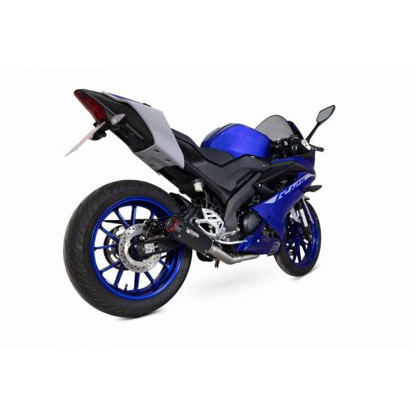 Scorpion Red Power Komplettanlage für Yamaha YZF R 125 2021-2022 Motorräder