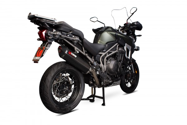 Scorpion Serket Parallel Auspuff für Triumph Tiger 1200 Explorer 2016-2017 Motorräder