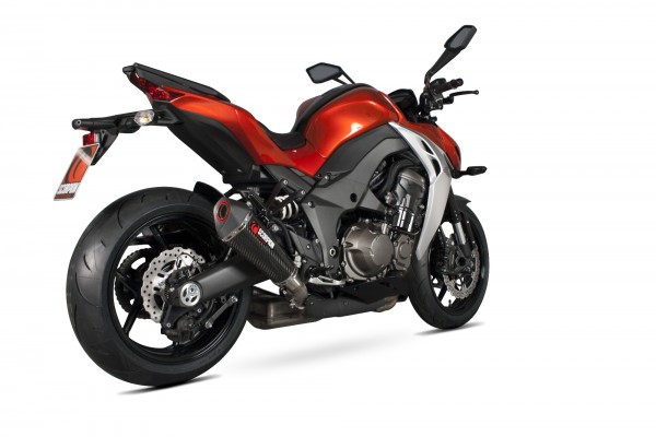 Scorpion Serket Taper Auspuff für Kawasaki Z 1000 2014-2016 Motorräder