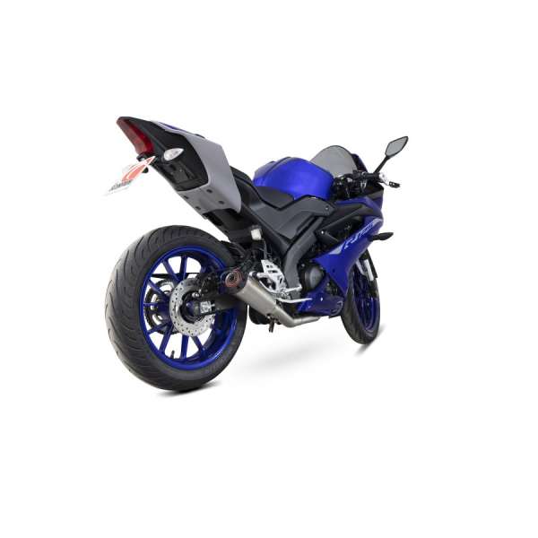 Scorpion Red Power Komplettanlage für Yamaha YZF R 125 2021-2022 Motorräder