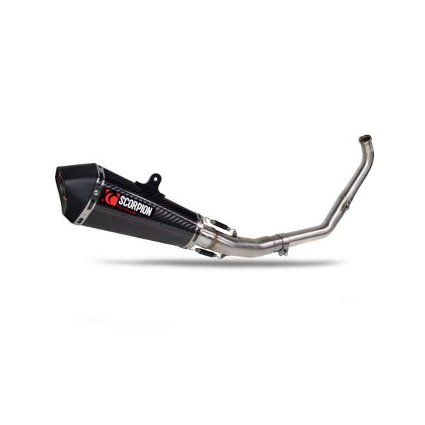 Scorpion Serket Taper Komplettanlage für Yamaha YZF R 125 2024-2025 Motorräder