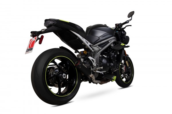 Scorpion Red Power Auspuff für Triumph Speed Triple 1050 R / S / RS 2018-2020 Motorräder