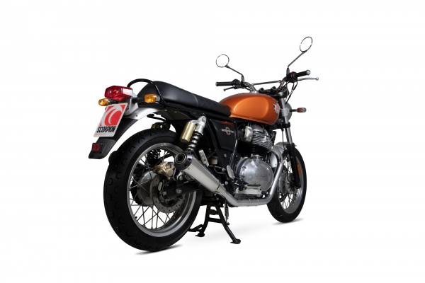 Scorpion Red Power Auspuff für Royal Enfield Interceptor 650 2017-2020 Motorräder