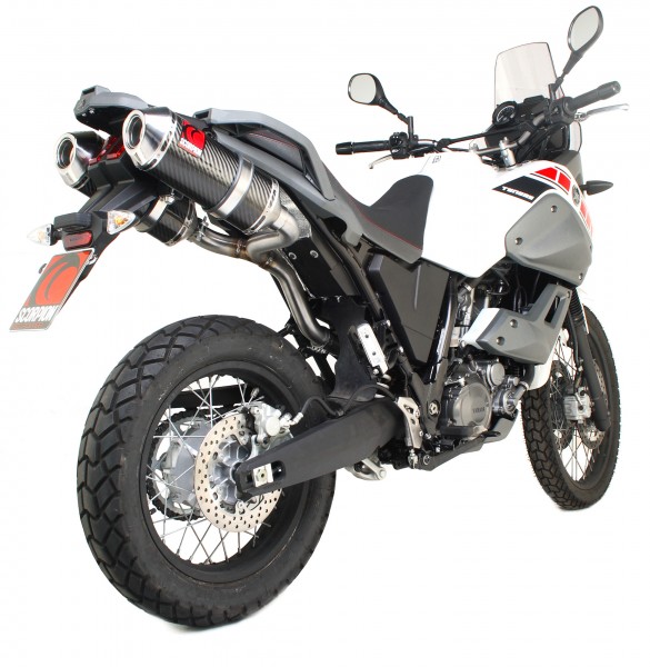 Scorpion Factory Auspuff für Yamaha XT 660 Tenere / Z Tenere 2008-2013 Motorräder