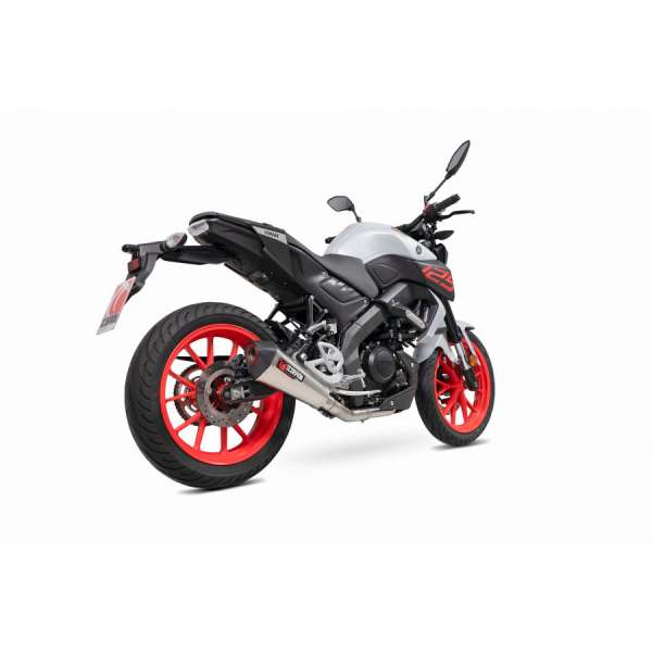 Scorpion Serket Taper Komplettanlage für Yamaha MT 125 2021 Motorräder