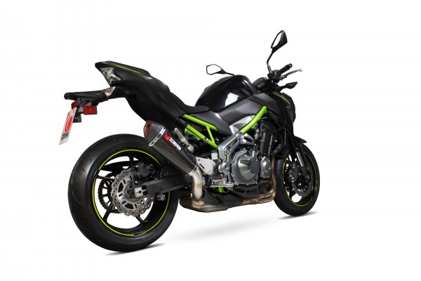 Scorpion Serket Taper Auspuff für Kawasaki Z 900 2017-2019 Motorräder