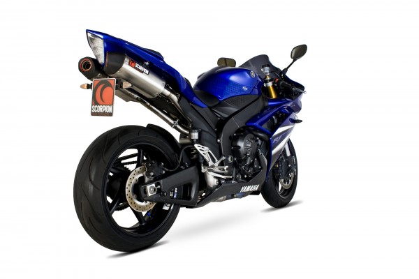 Scorpion Serket Parallel Auspuff für Yamaha YZF R 1 2007-2008 Motorräder