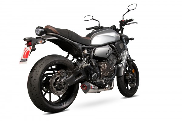 Scorpion Serket Taper Komplettanlage für Yamaha XSR 700 2016-2020 / Xtribute 2019-2020 Motorräder