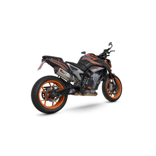 Scorpion Serket Parallel Auspuff für KTM Duke 790 2023 Motorräder