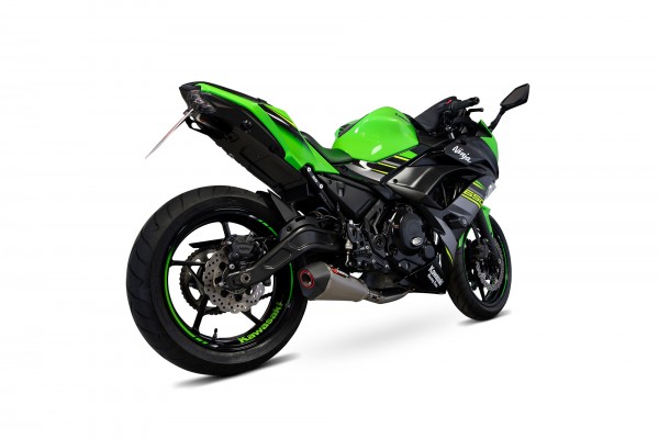 Scorpion Serket Taper Komplettanlage für Kawasaki Ninja 650 2017-2021 Motorräder