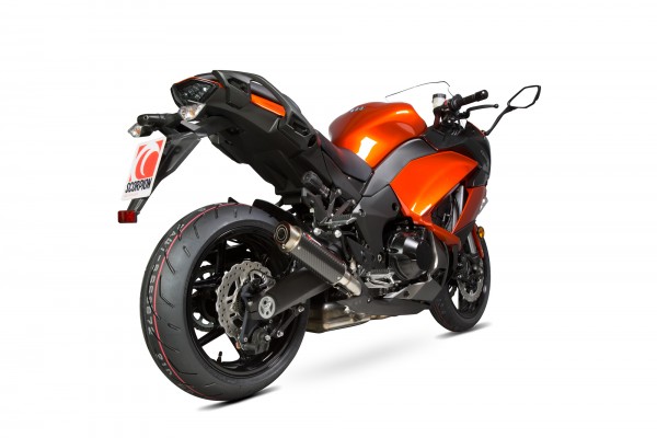 Scorpion RP 1 GP Auspuff für Kawasaki Z 1000 SX 2014-2016 Motorräder