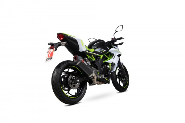 Scorpion Serket Parallel Auspuff für Kawasaki Z 125 2018-2020 Motorräder