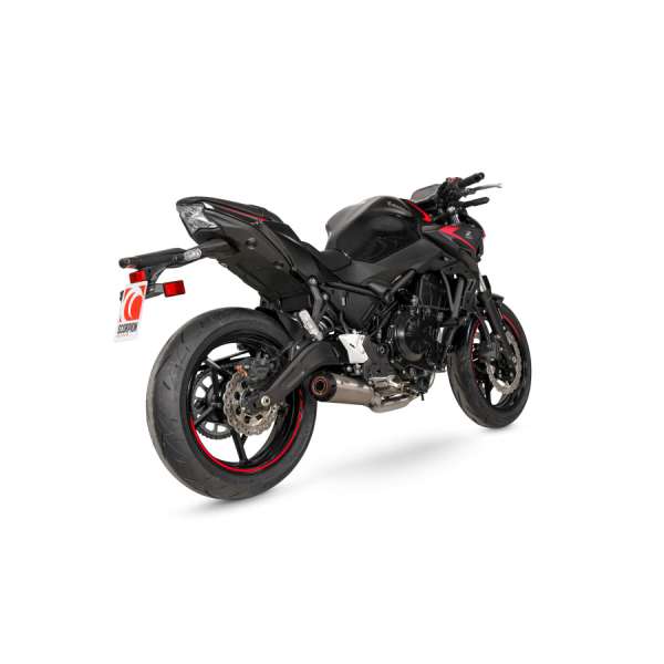 Scorpion Red Power Komplettanlage für Kawasaki Z 650 2020-2023 Motorräder