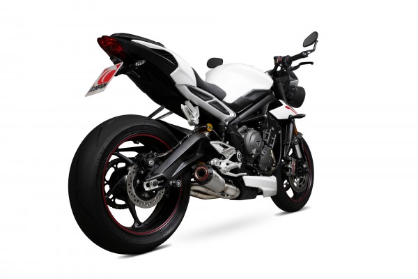 Scorpion Red Power Auspuffanlage für Triumph Street Triple 765 R / S / RS 2017-2019 Motorräder