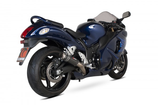 Scorpion RP-1 GP Auspuff für Suzuki GSX 1300 R Hayabusa 2008-2016