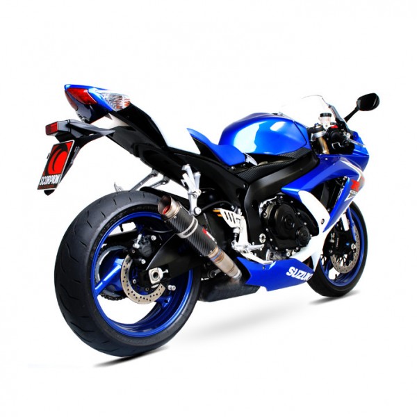 Scorpion RP-1 GP Auspuff für Suzuki GSX R 600 / 750 2008-2010 Motorräder