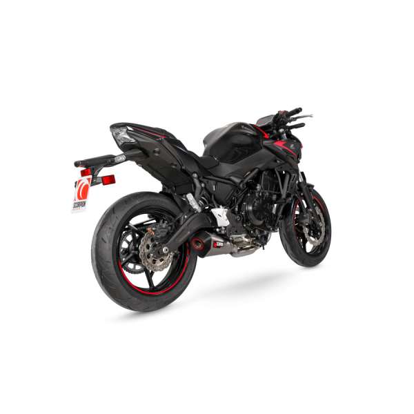 Scorpion Serket Taper Komplettanlage für Kawasaki Z 650 RS 2020 - 2023 Motorräder