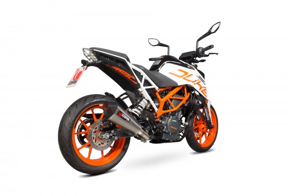 Scorpion Serket Taper Auspuff für KTM Duke 390 2017-2020 Motorräder