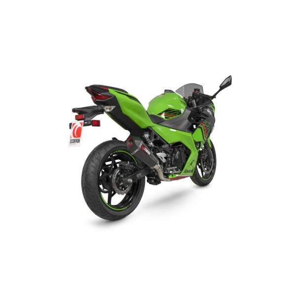 Scorpion Serket Taper Komplettanlage für Kawasaki Ninja 400 / 250 2018-2023 Motorrad!