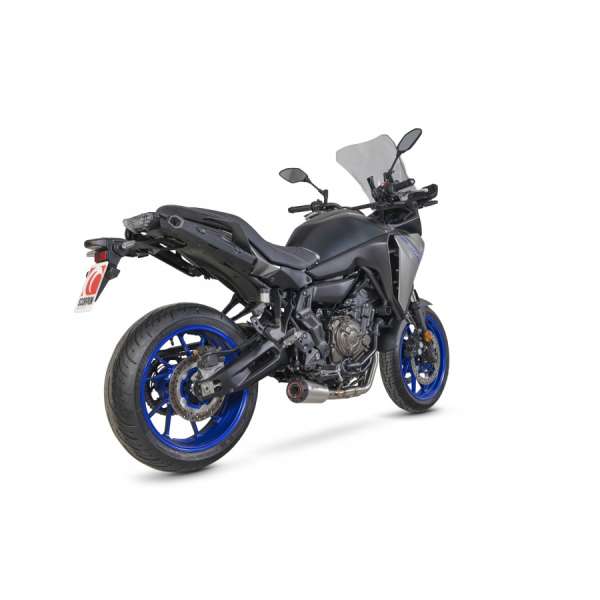 Scorpion Red Power Komplettanlage für Yamaha Tracer 7 2021-2023 Motorräder