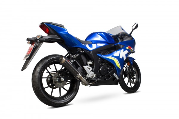 Scorpion RP-1 GP Komplettanlage für Suzuki GSX R 125 / GSX R 150 2017-2020 Motorräder