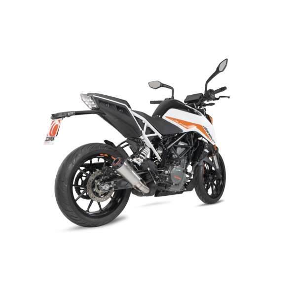 Scorpion Red Power Auspuff für KTM Duke 390 2021 Motorräder