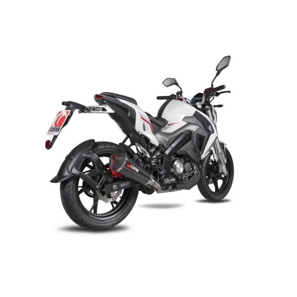 Scorpion Serket Taper Komplettanlage für Keeway RKF 125 2020 - 2021 Motorräder