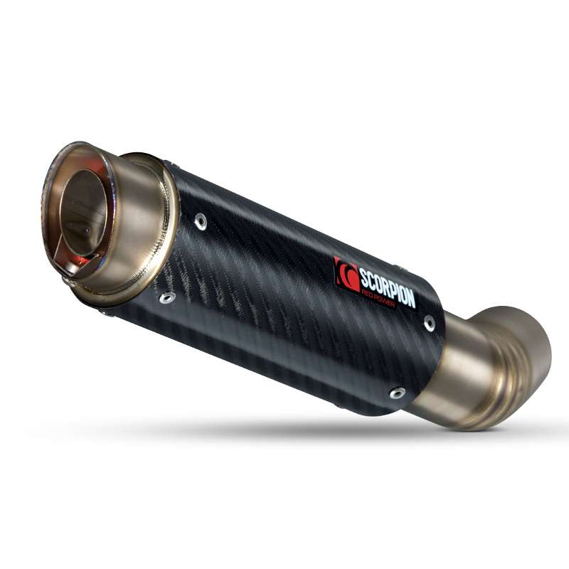 Scorpion Exhaust Red Power Slip-on Stainless Steel Honda CB