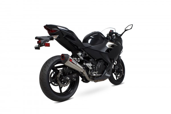 Scorpion Serket Taper Auspuff für Kawasaki Ninja 400 2018-2020 Motorräder