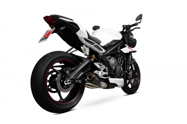 Scorpion Red Power Auspuffanlage für Triumph Street Triple 765 R / S / RS 2017-2019 Motorräder