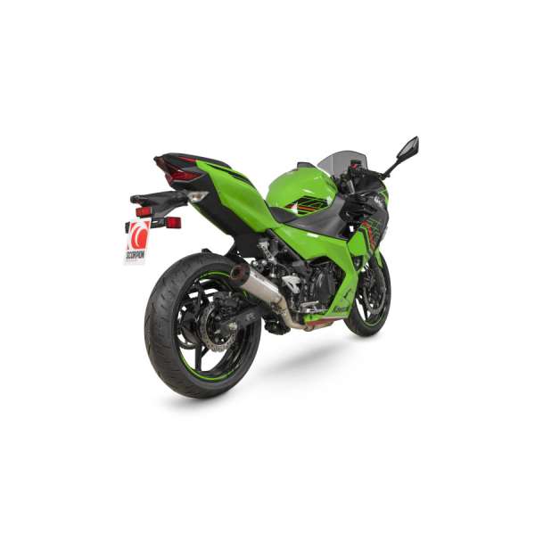 Scorpion Red Power Auspuff für Kawasaki Ninja 400 2018-2023 Motorräder