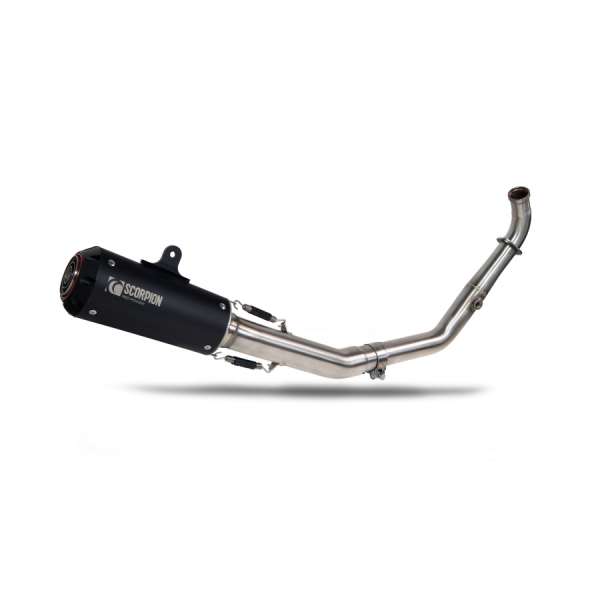 Scorpion Red Power Komplettanlage für Yamaha YZF R 125 2024-2025 Motorräder
