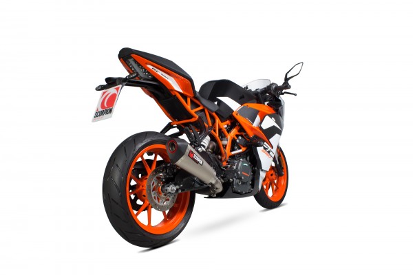 Scorpion Serket Taper Auspuff für KTM RC 390 2017-2020 Motorräder