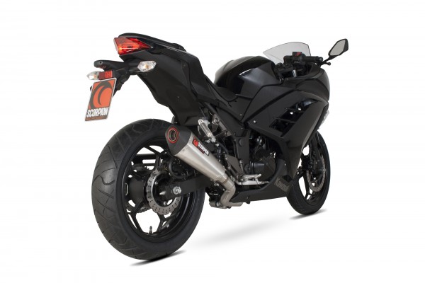 Scorpion Serket Taper Komplettanlage für Kawasaki Ninja 300 2012-2016 / Z 300 2015-2016 Motorräder