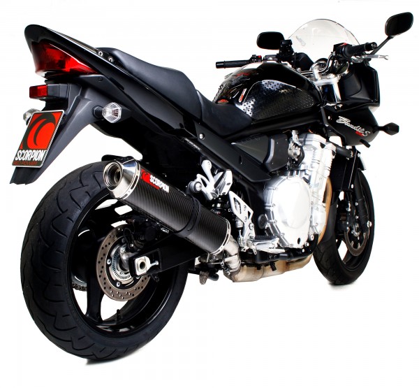 Scorpion Factory Auspuff für Suzuki GSF 1250 Bandit 2007-2015 Motorräder